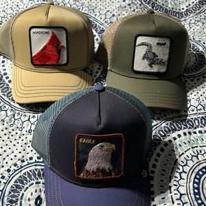 3 Gooin’s Brothers Snap Back hat!